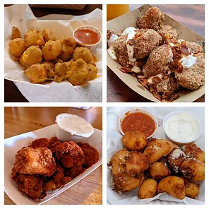Best cheese curds in Milwaukee collage