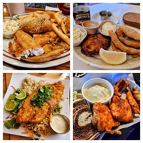 Best Friday fish fry in Milwaukee collage