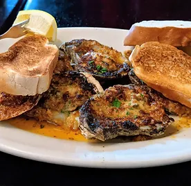 Nola Grilled Oysters - Maxie’s