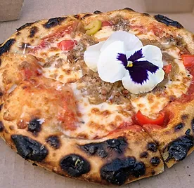 Flour Girl & Flame pizza