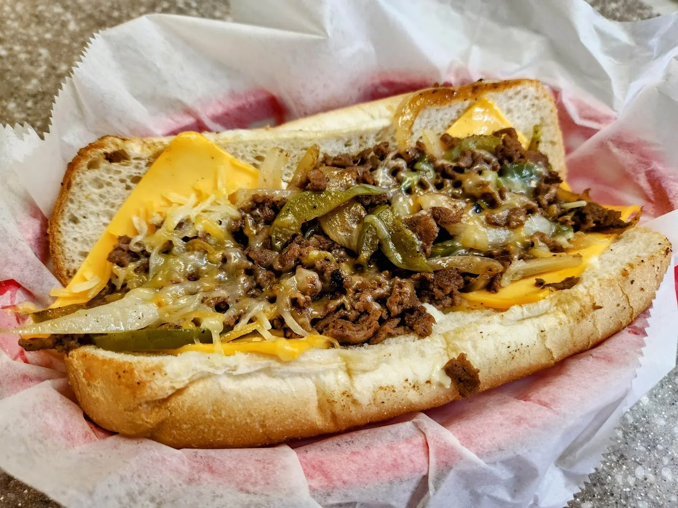 Grill Shack Mediterranean & American Cuisine - American Philly Cheesesteak